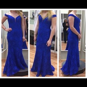 Blue Prom Dress